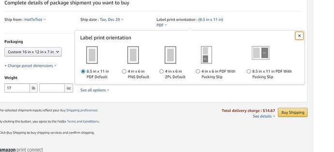 Label Print Orientation is suddenly and randomly changing ...