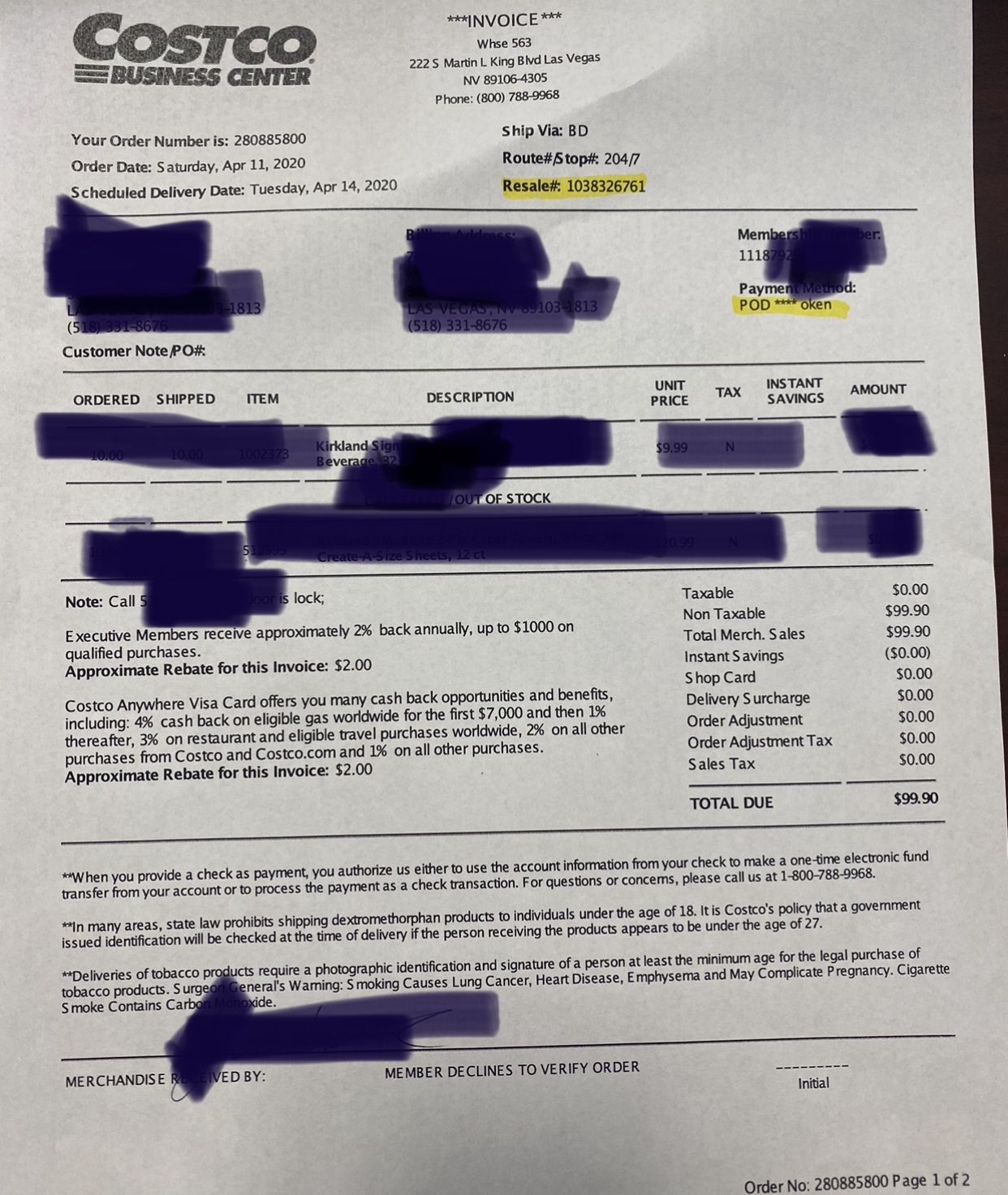 Kirkland signature approval?
