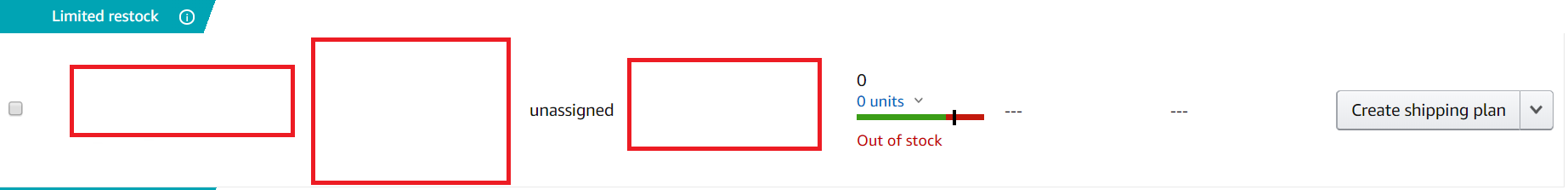 Why Is This On My Restock Inventory But I Can T Even Restock 1 Unit To Fba Selling On Amazon Amazon Seller Forums