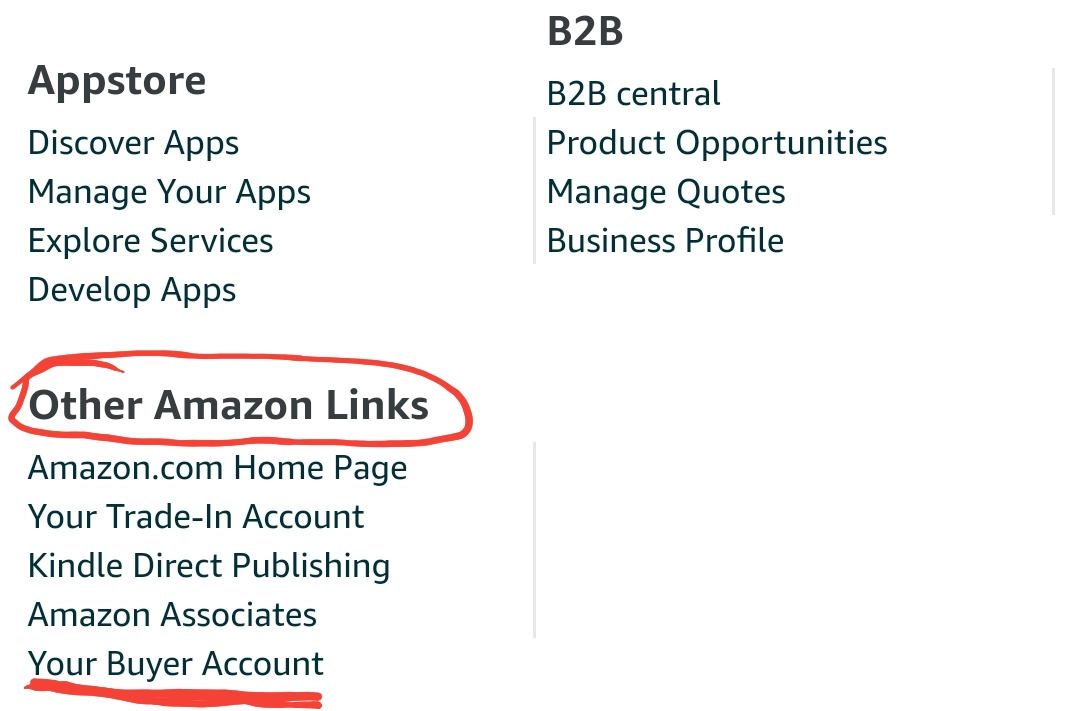 How to purchase items using seller account