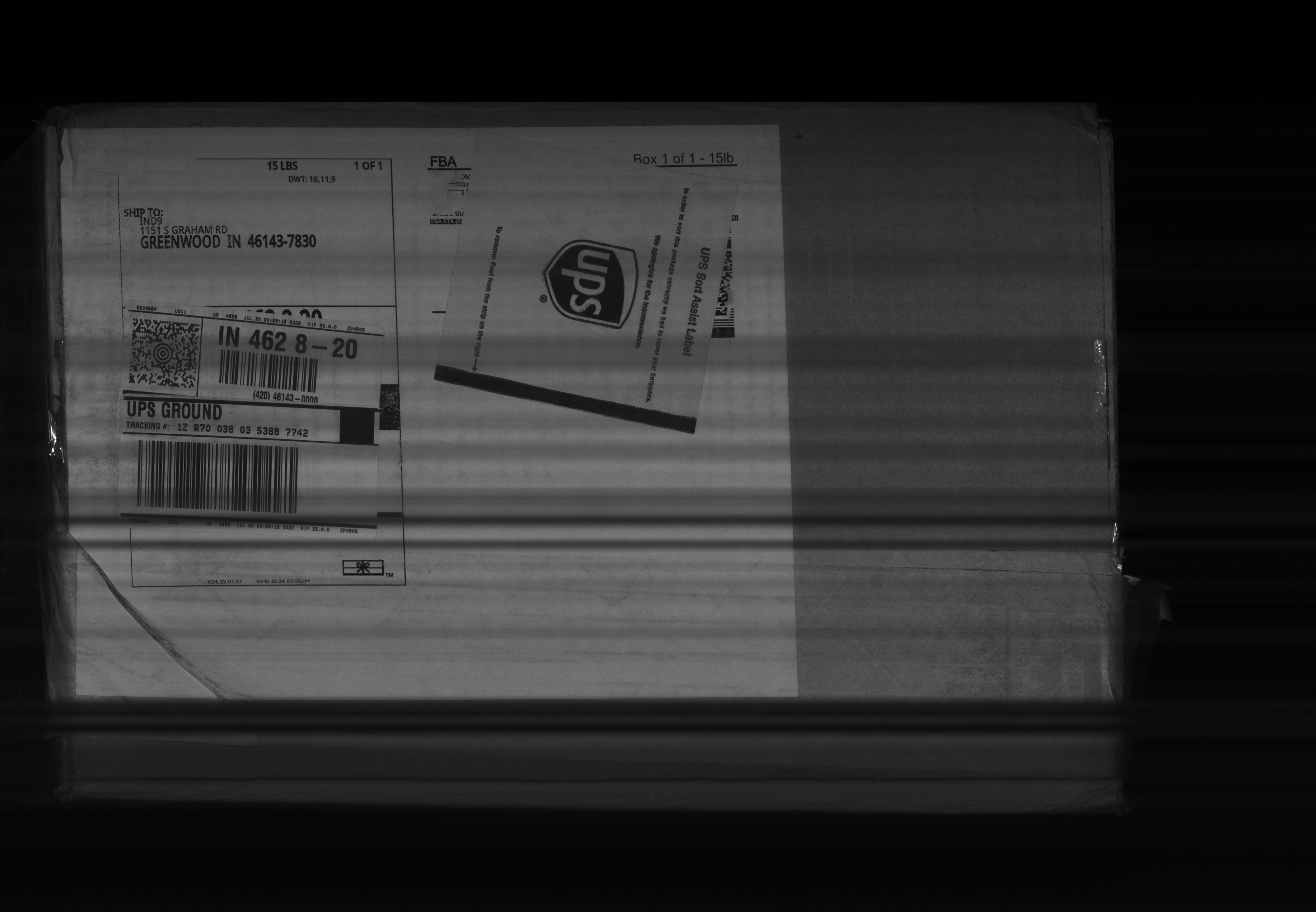 Ups Var Code $3000 in inventory lost because UPS covered the fba barcode